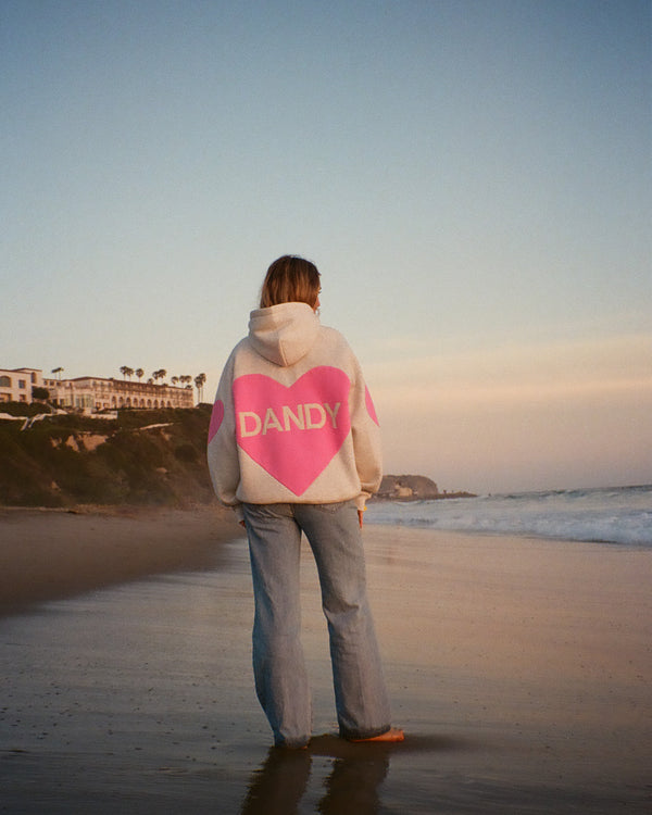 Dandy Big Heart Oversized Lux Hoodie