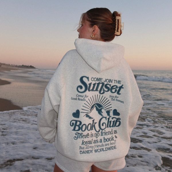 Dandy Book Club Oversized Lux Hoodie