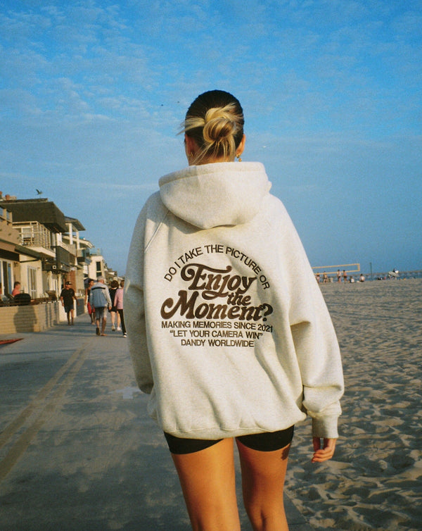 Dandy Enjoy the Moment Oversized Lux Hoodie