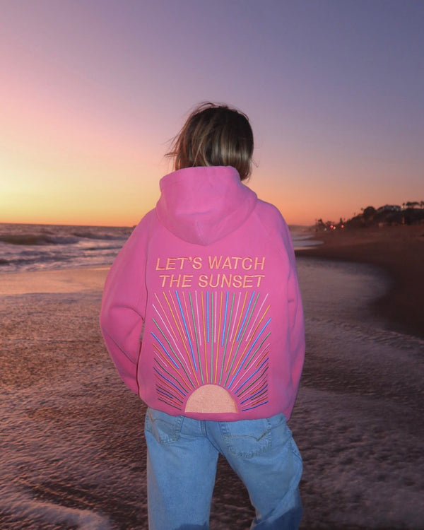Dandy Let's Watch the Sunset Oversized Lux Hoodie
