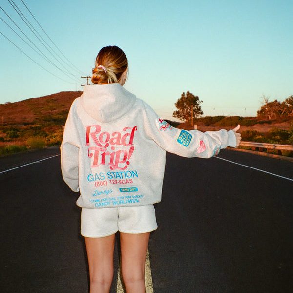 Dandy "Road Trip!" Oversized Lux Hoodie