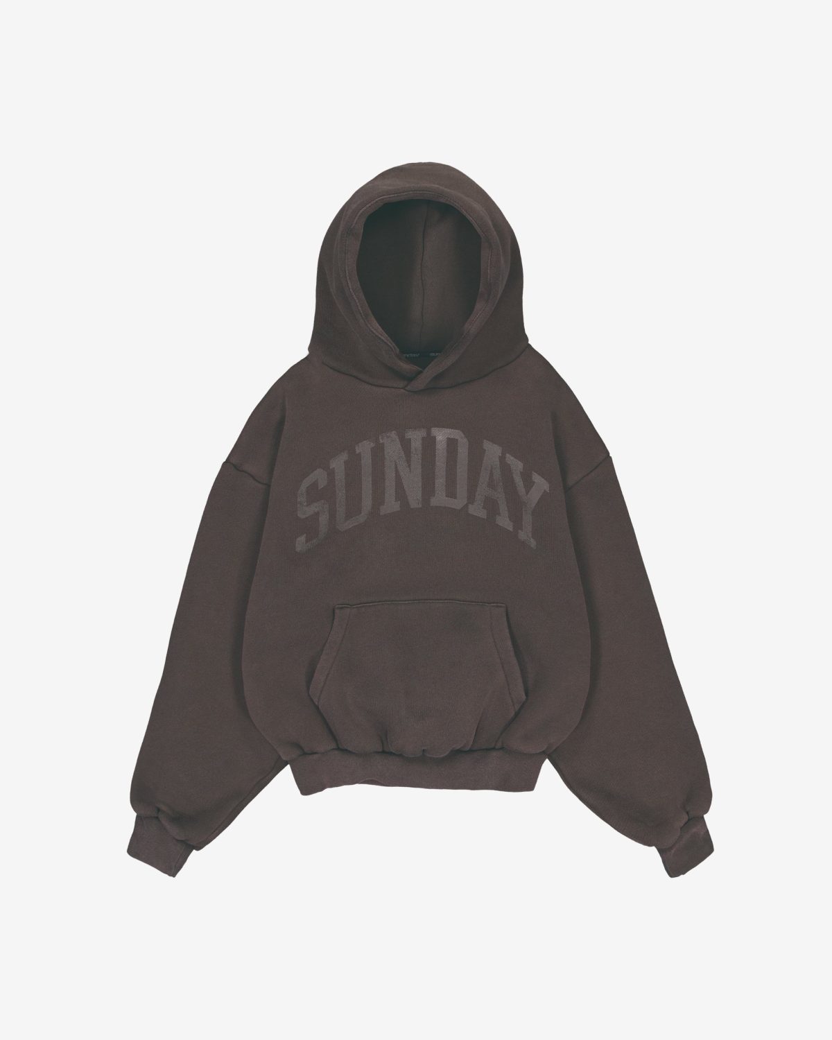 Sunday Heavyweight College Hoodie Charcoal
