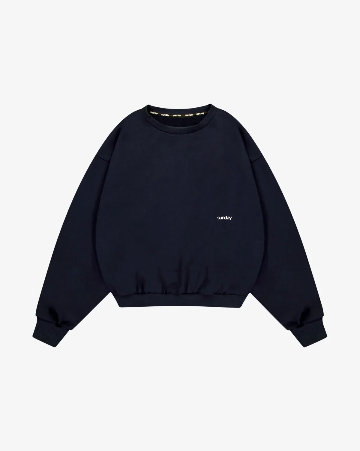 Sunday Heavyweight Script Crewneck Midnight