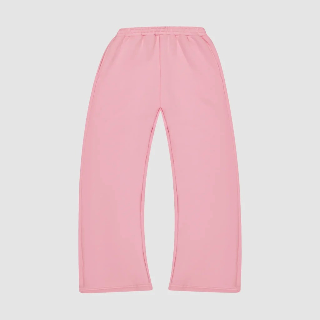 Sunday Heavyweight Straight Leg Tracks Powder Pink