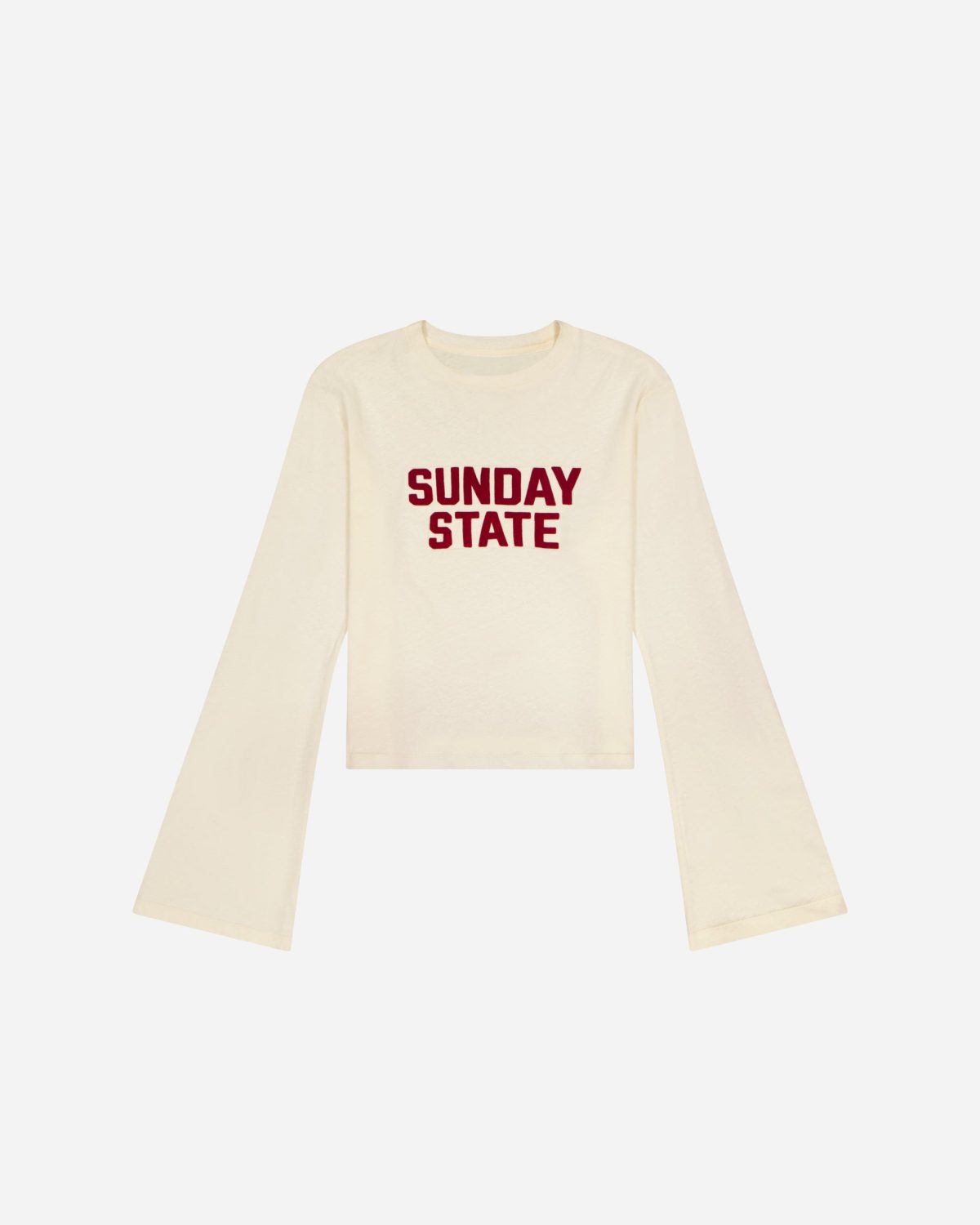 Sunday Lounge Flare Long Sleeve Crewneck