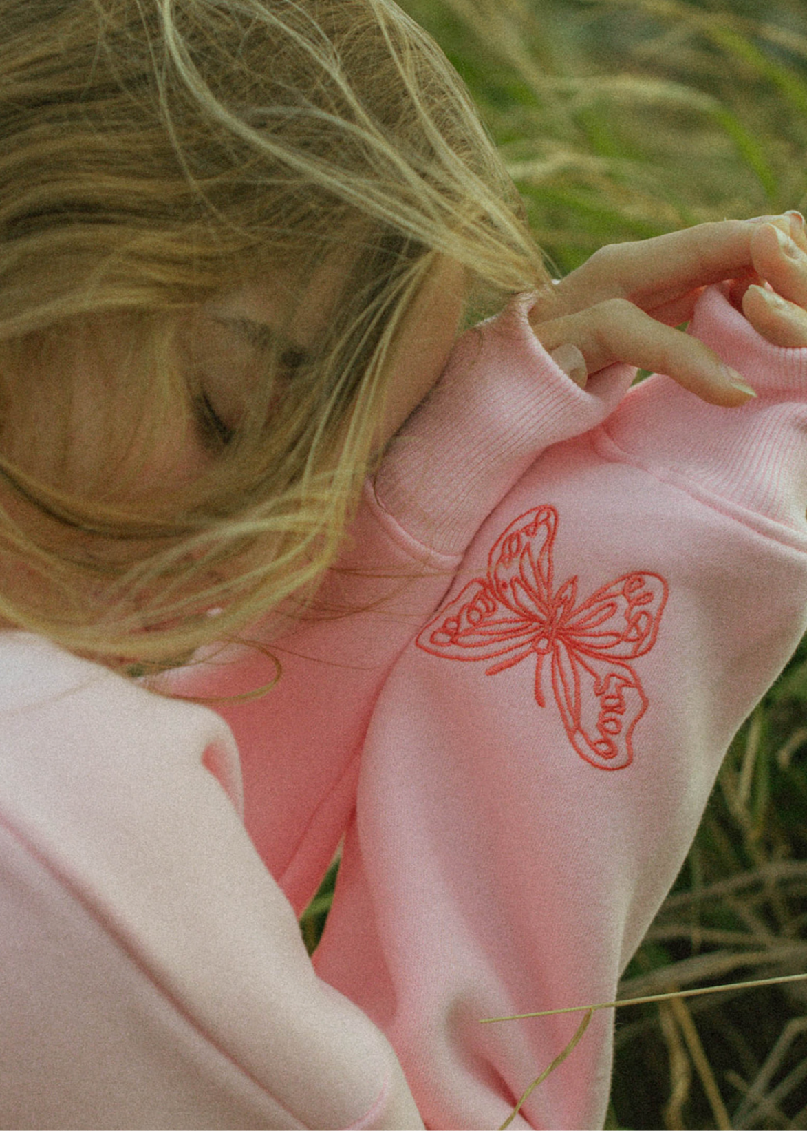Pink Palm Puff to Live for the Hope of It All Hoodie